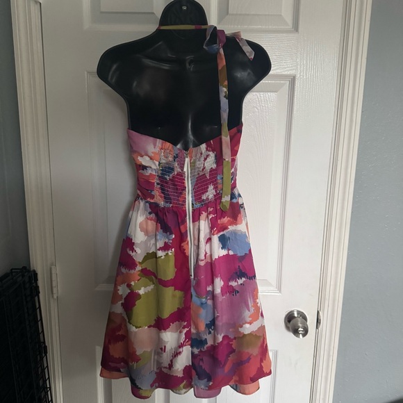 Guess Multicolor Halter Summer Printed dress - size 4 - Picture 3 of 4